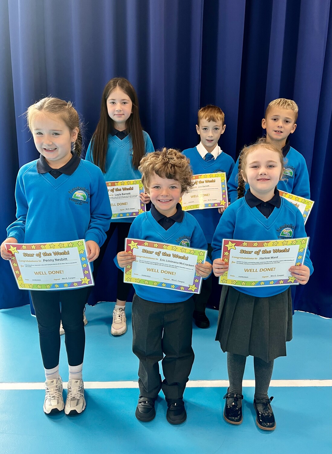 Pupil of the Week Certificates