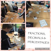 P7 Maths Week - Fractions, decimals and percentages snap! 🥇