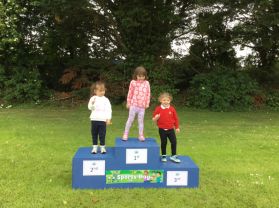 Nursery sports day! 🤩 rainbow 🌈 