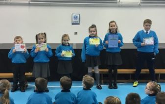 Pupils of the Week for this week. Well done.