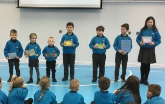 Pupils of the Week for this week. Well done.